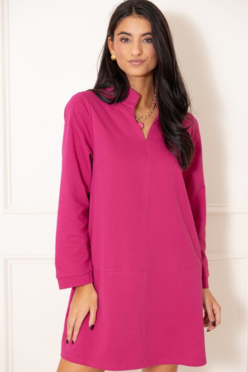Sayla Knit Dress, Magenta - 0115-200p.jpg