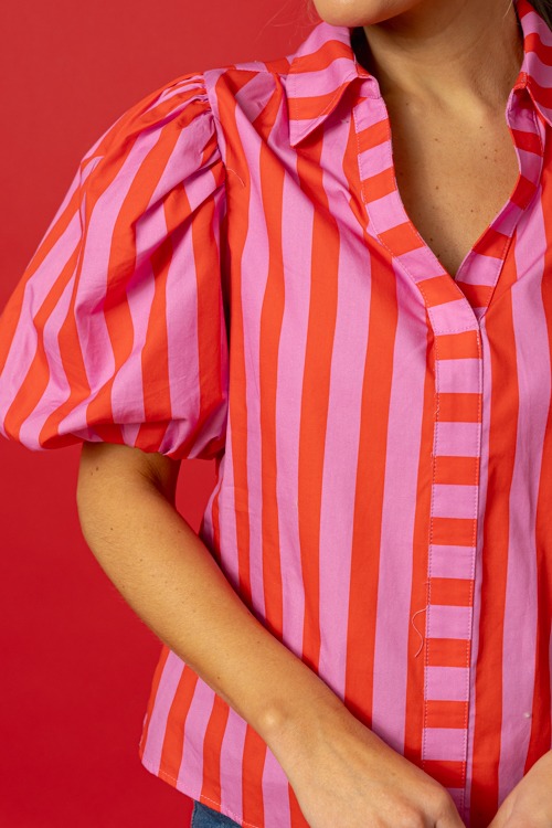 Bold Stripe Top, Pink Red - 0115-252p.jpg