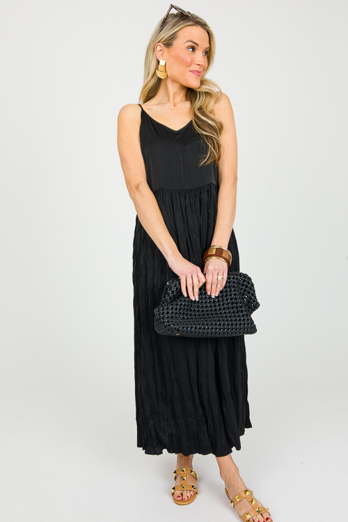 Sweater Maxi Set, Black