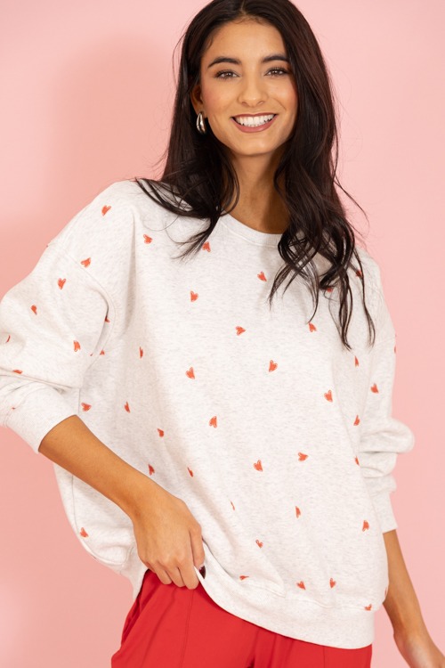 Heart Print Sweatshirt, Gray - 0115-72h.jpg
