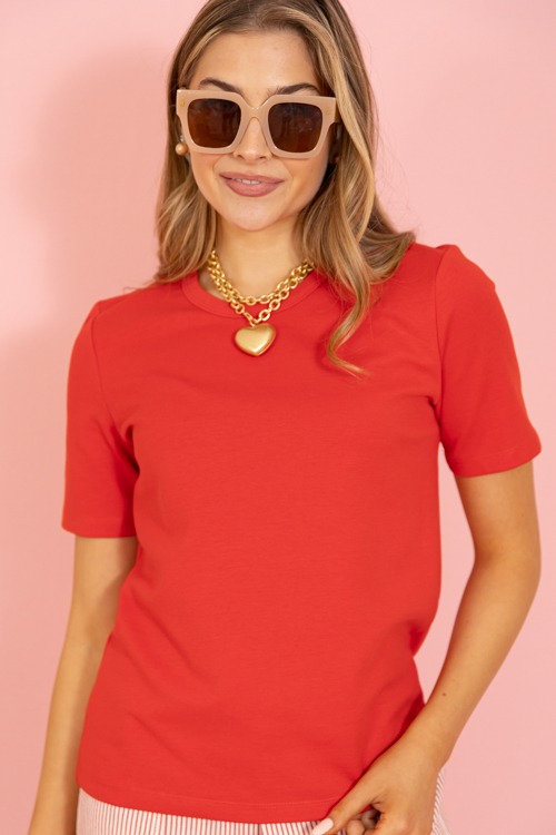 Cici Basic Tee, Red - 0115-77h.jpg