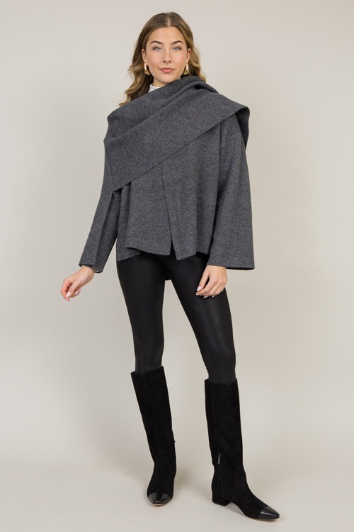 Shawl Sweater Jacket, Grey - 0115-88.jpg