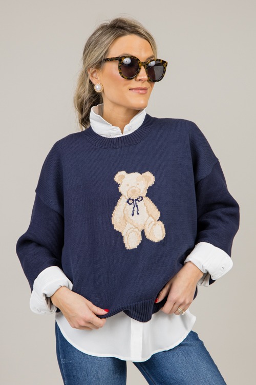 Classic Bear Sweater, Navy - 0115-9.jpg