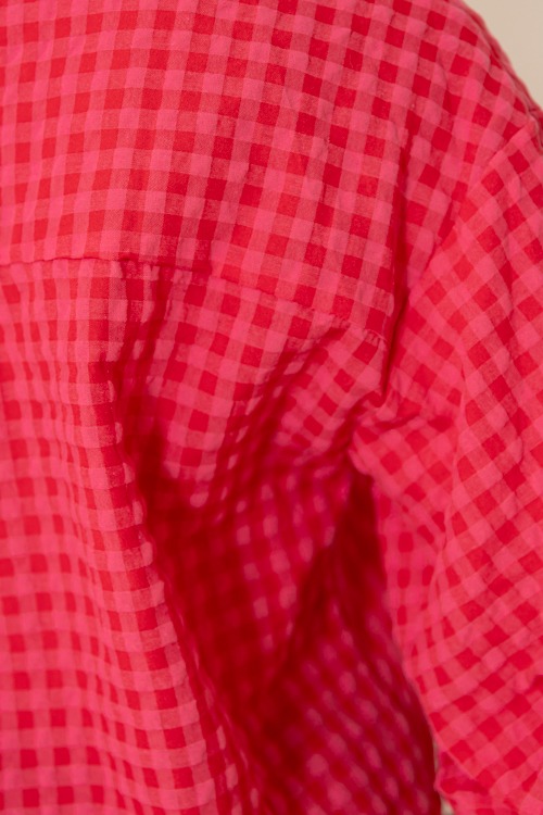 Gingham Button Down, Red/Pink - 0115-96.jpg