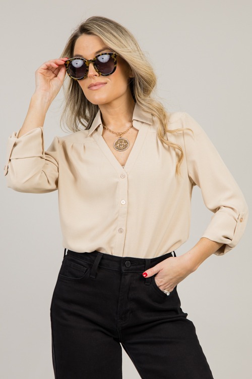 Keeping Tabs Shirt, Beige - 0116-107.jpg