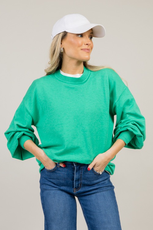 Timeless Design Sweater, Green