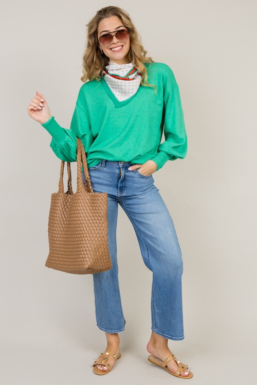 Timeless Design Sweater, Green - 0116-26h.jpg