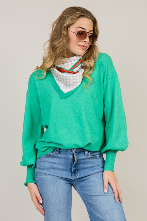 Timeless Design Sweater, Green - 0116-27.jpg