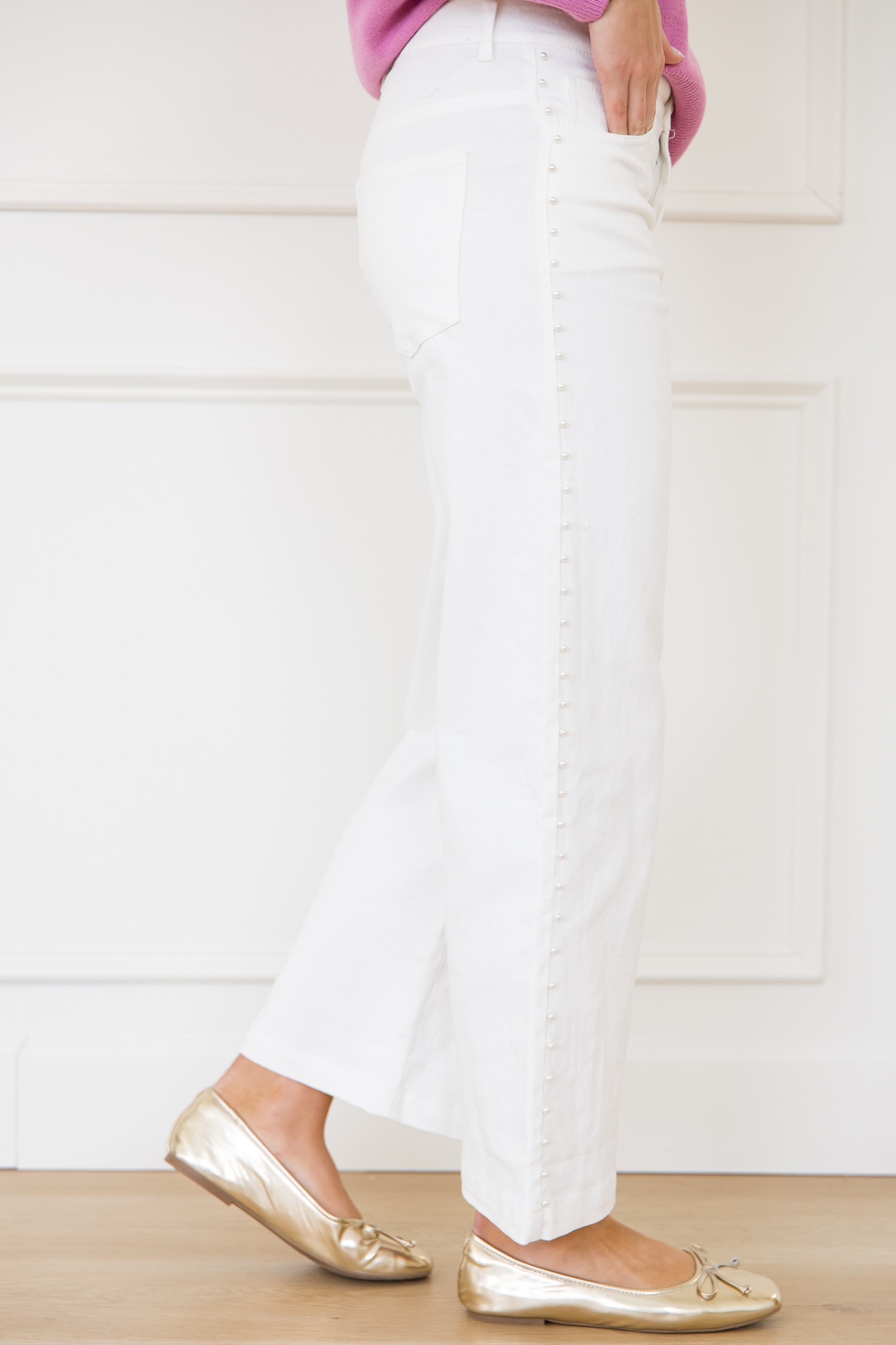 Pearl Trim Jeans, White - 0116-29-2.jpg