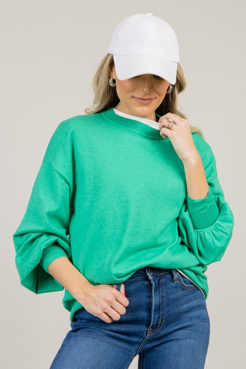 Timeless Design Sweater, Green - 0116-31.jpg