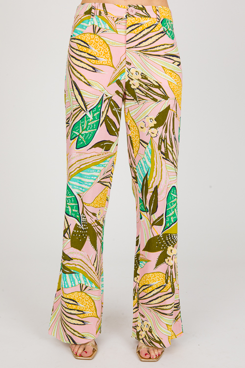 Tropical Trousers, Blush Multi