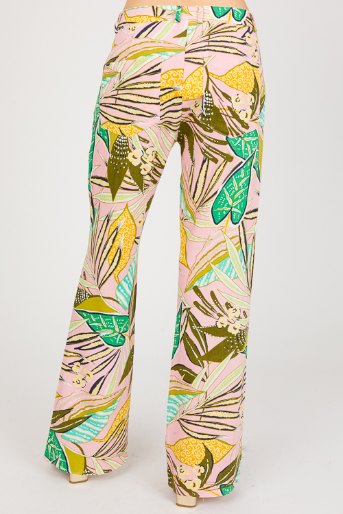 Tropical Trousers, Blush Multi