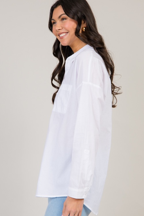 Effortless Button Down, Off Whi - 0117-165.jpg