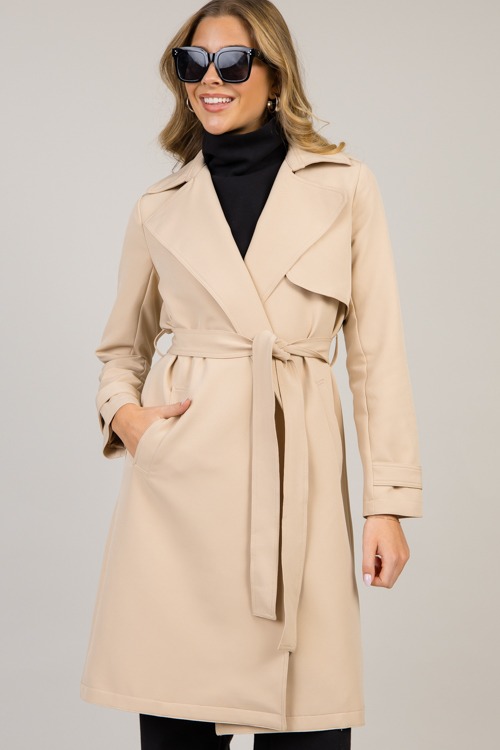 Classic Trench Coat, Honey