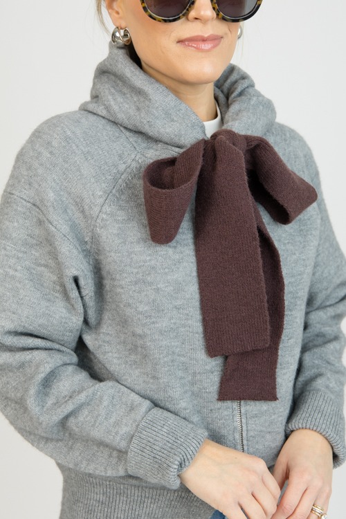 Bow Hoodie Cardigan, Gray - 0119-55.jpg