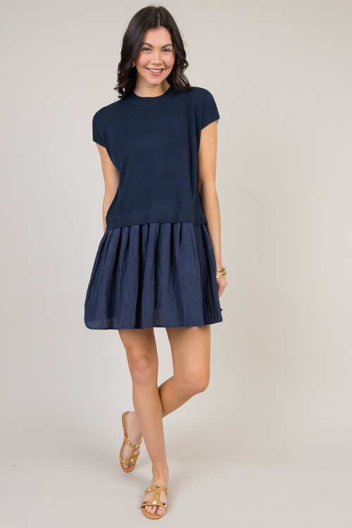 Navy Mix Media Dress - 0120-20.jpg