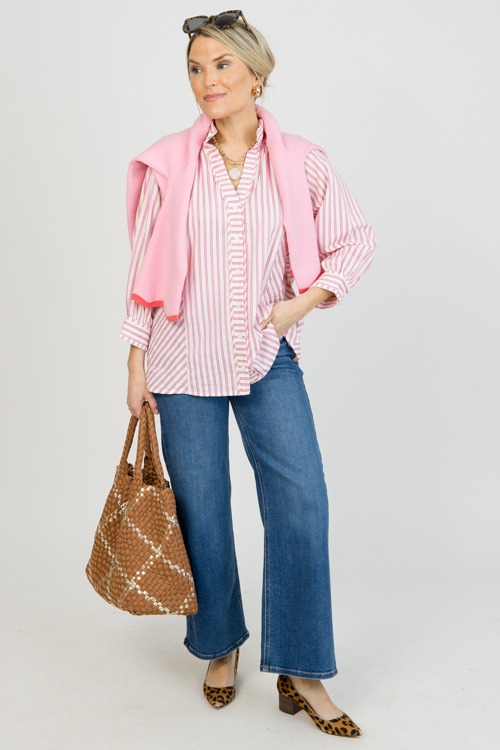 Coco Striped Button Down, Pink - 0120-25.jpg