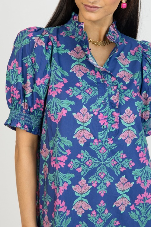 Gemma Stone Earring, Fuchsia - 0120-44-01.jpg