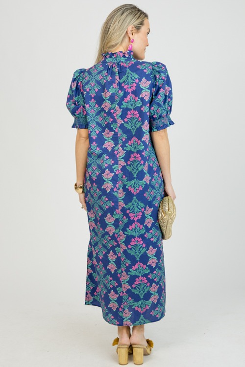 Ruffle Detail Maxi, Navy - 0120-45.jpg