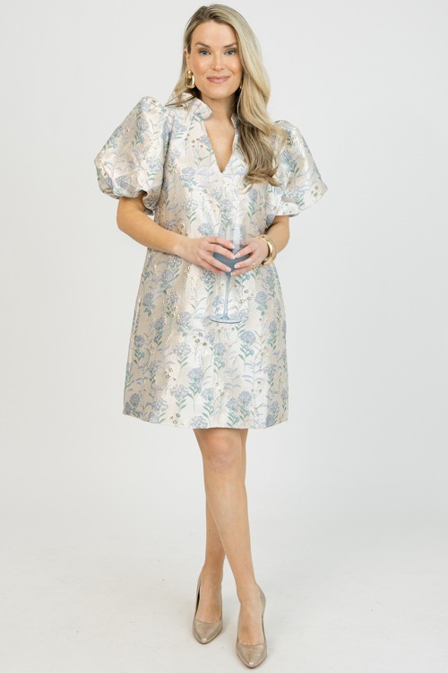 Beautiful Blooms Jacquard Dress, Blue - 0120-62h.jpg