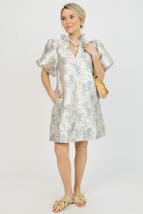 Beautiful Blooms Jacquard Dress, Blue - 0120-67.jpg