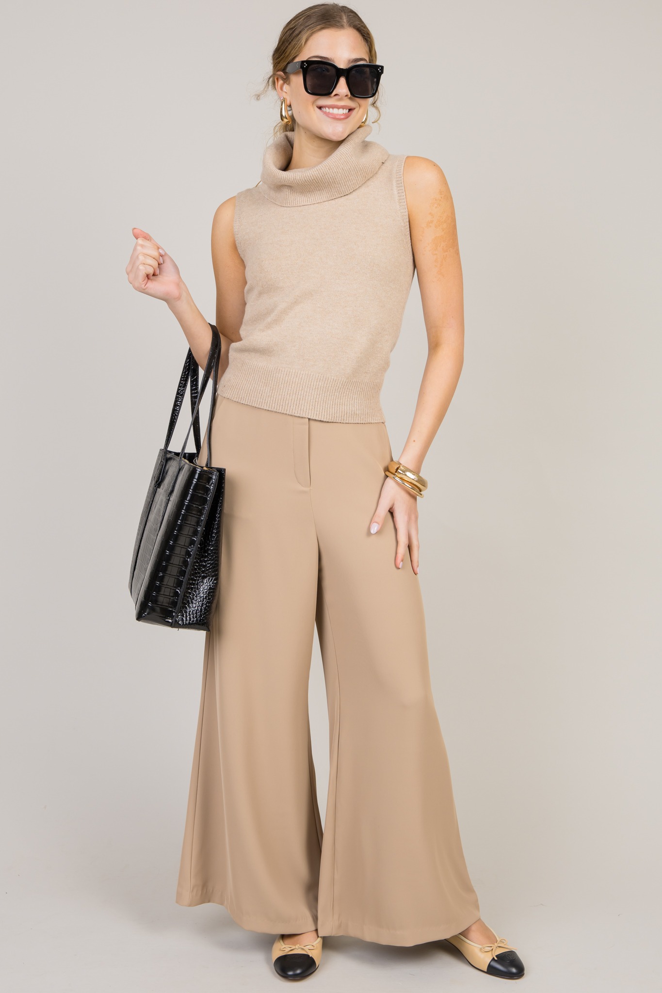 Pull-on Trousers, Taupe - 0121-11.jpg