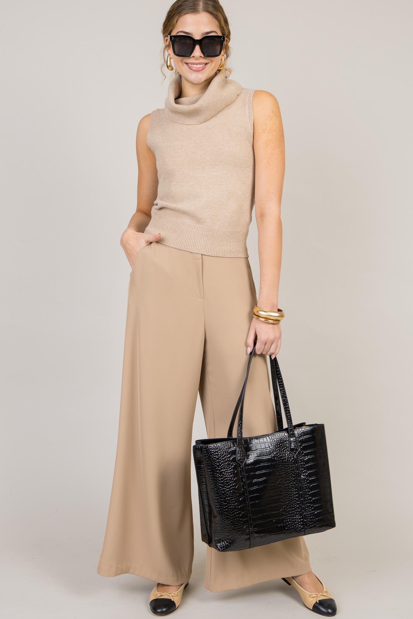 Pull-on Trousers, Taupe - 0121-13.jpg