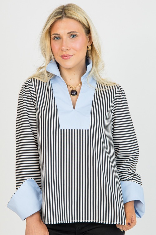 Gemma Stone Necklace, Black - 0121-4-01.jpg