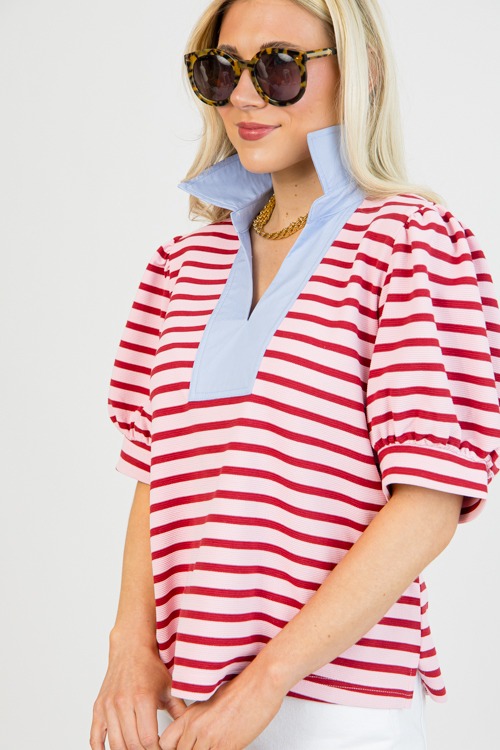 Marie Stripe Top, Pink - 0121-65.jpg