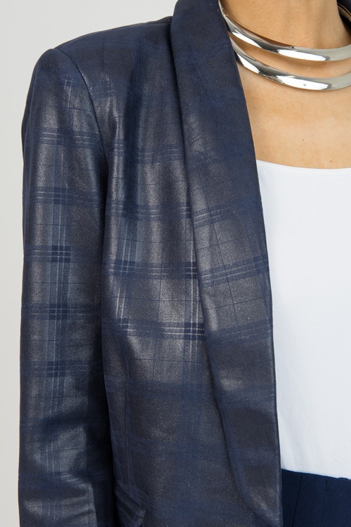Elevated Plaid Blazer, Navy - 0122-42h.jpg