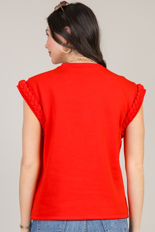 Braided Trim Tee, Red - 0123-100.jpg