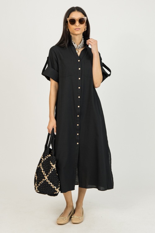 Linen Button Down Maxi, Black - 0123-103.jpg