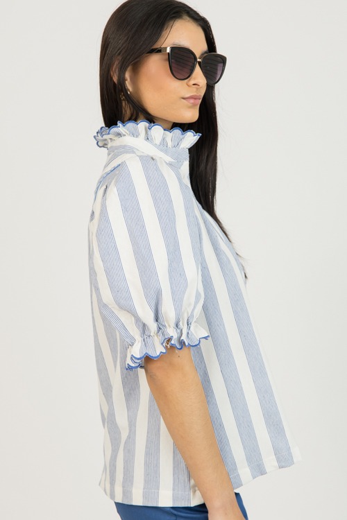 Jolie Stripe Top, Blue - 0123-14.jpg