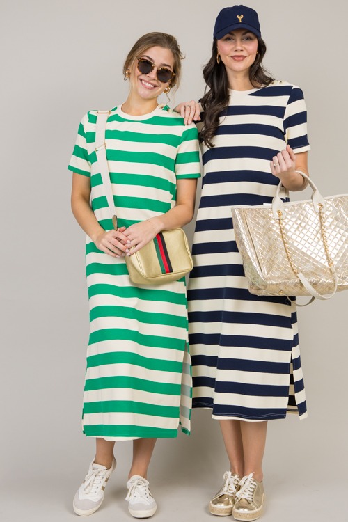 Button Detail Stripe Maxi, Dk. Navy - 0123-15.jpg