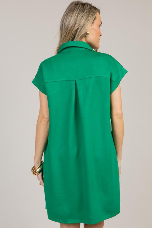 Everyday Comfort Dress, Green - 0123-55.jpg