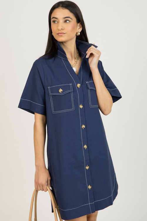 Gigi Pocket Dress, Navy - 0123-6.jpg