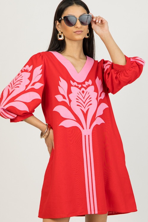 Embroidered Dress, Red - 0123-62.jpg