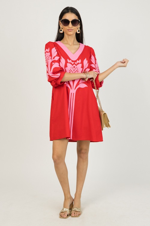 Embroidered Dress, Red - 0123-63.jpg