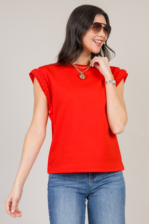 Braided Trim Tee, Red - 0123-97.jpg