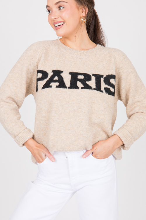 Paris Sweater, Oatmeal