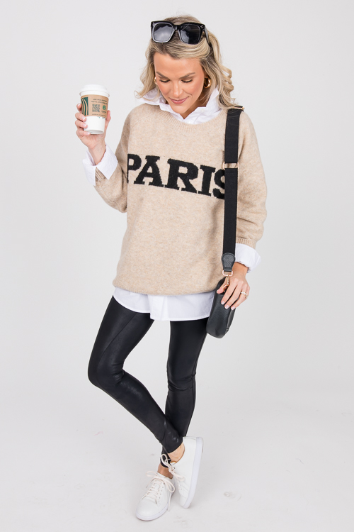 Paris Sweater, Oatmeal