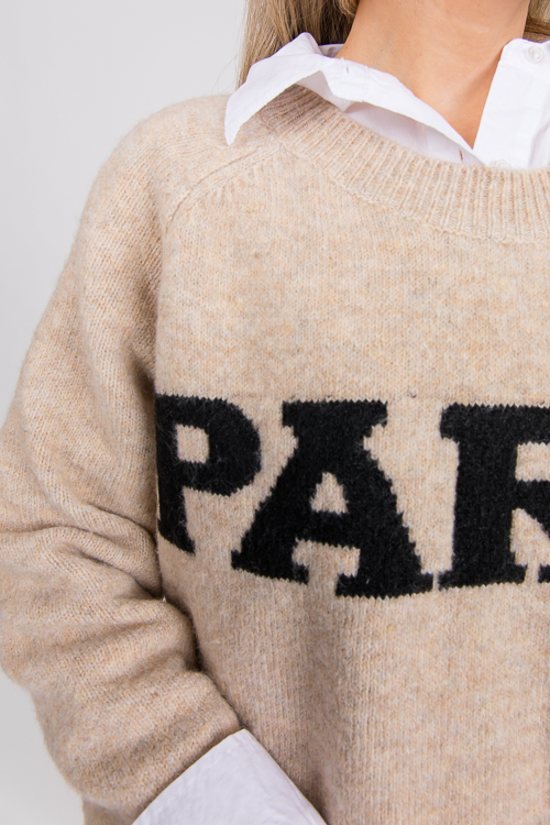 Paris Sweater, Oatmeal