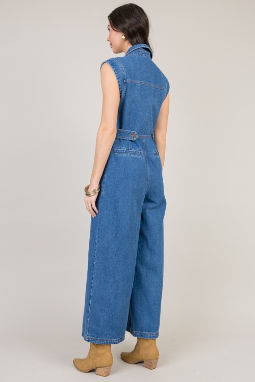 Memphis Denim Jumpsuit, Medium - 0124-7.jpg