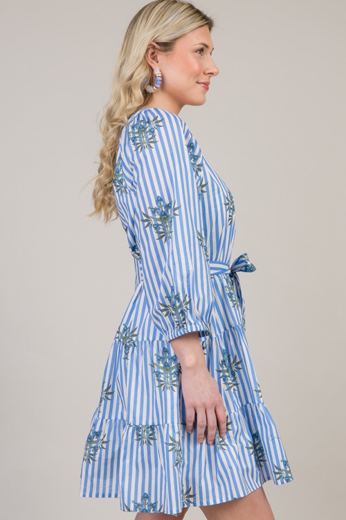 Block Print Stripe Dress, Blue - 0124-79.jpg