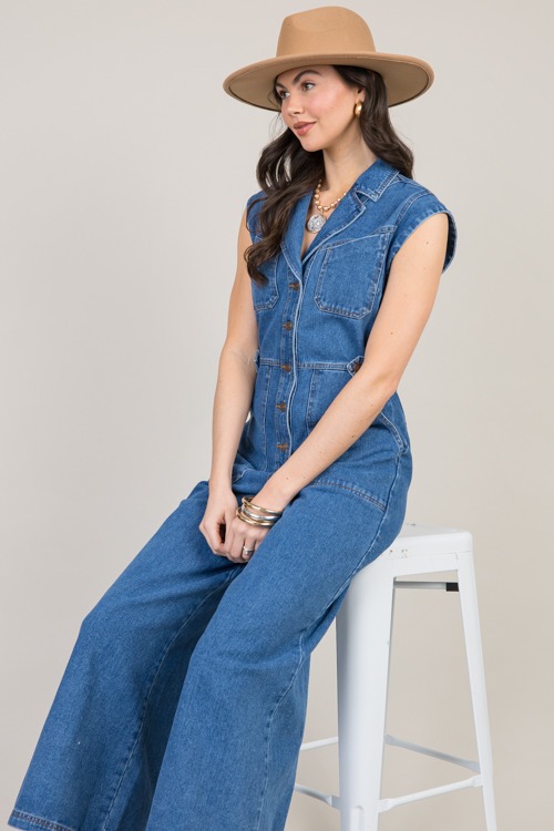 Memphis Denim Jumpsuit, Medium - 0124-8.jpg