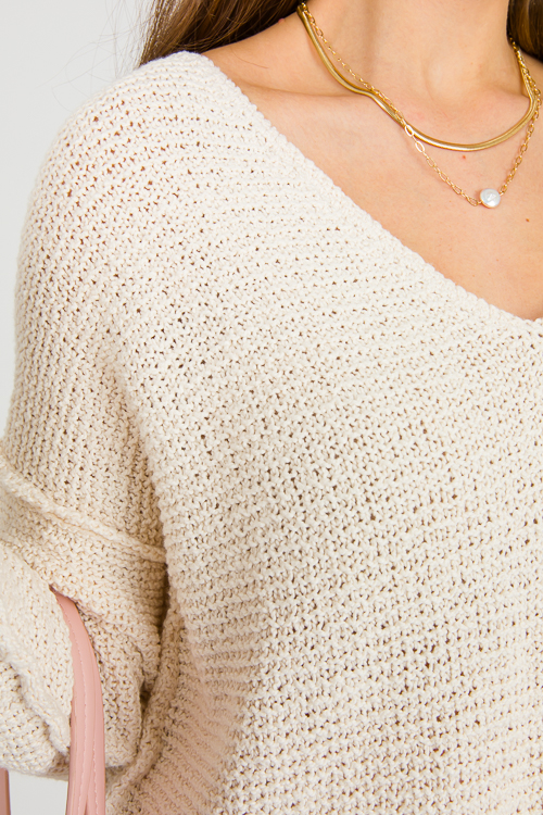 Leigh Sweater, Natural