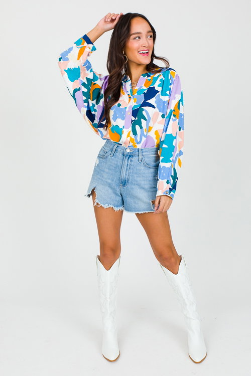 Abstract Print Button Top main image 1