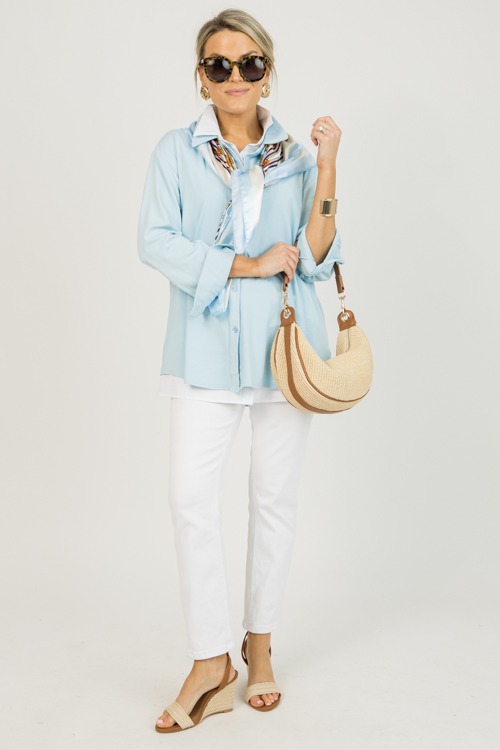 Jersey Knit Button Down, Blue - 0126-30.jpg