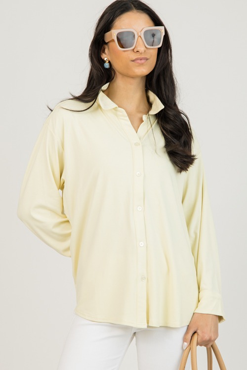 Jersey Knit Button Down, Butter - 0126-50.jpg