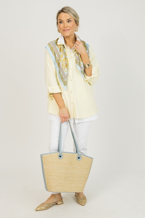 Jersey Knit Button Down, Butter - 0126-51.jpg